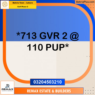 10 Marla Residential Plot for Sale in Golf Phase 2 -  Bahria Town, Lahore - (BP-333600)