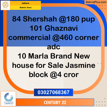 Residential Plot for Sale in Bahria Town, Lahore - (BP-333681)