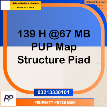 8 Marla Residential Plot for Sale in Phase 2 - H Block -  Bahria Orchard, Lahore - (BP-334227)