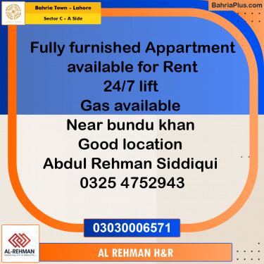 500 Sq. Ft. Residential Plot for Sale in Sector C - A Side -  Bahria Town, Lahore - (BP-334410)