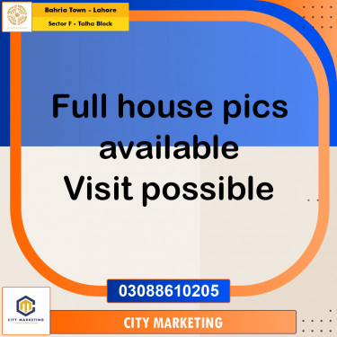 10 Marla Residential House for Rent in Sector F - Talha Block -  Bahria Town, Lahore - (BP-334422)
