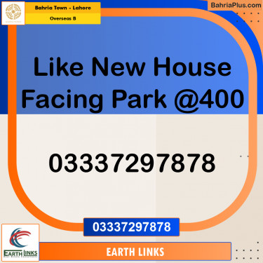 10 Marla Residential Plot for Sale in Overseas B -  Bahria Town, Lahore - (BP-334713)