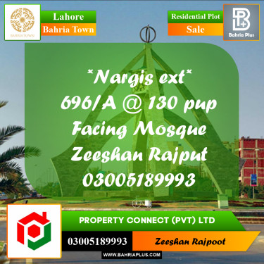Residential Plot for Sale in Bahria Town, Lahore - (BP-335703)