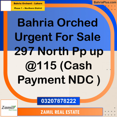 10 Marla Residential Plot for Sale in Phase 1 - Northern District -  Bahria Orchard, Lahore - (BP-335798)