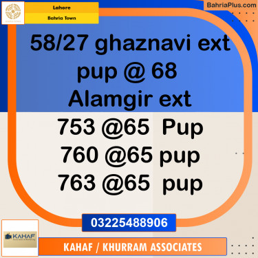 Residential Plot for Sale in Bahria Town, Lahore - (BP-336055)
