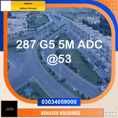 Residential Plot for Sale in Bahria Orchard, Lahore - (BP-336173)