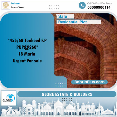 Residential Plot for Sale in Bahria Town, Lahore - (BP-336309)