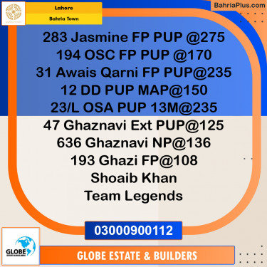 10 Marla Residential Plot for Sale in Bahria Town, Lahore - (BP-336715)