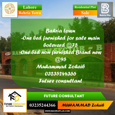 Residential Plot for Sale in Bahria Town, Lahore - (BP-337130)