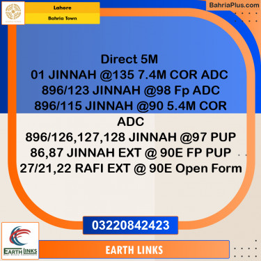 Residential Plot for Sale in Bahria Town, Lahore - (BP-346977)