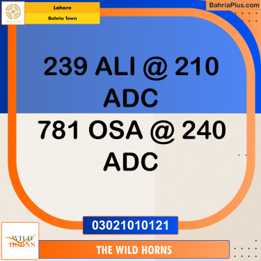 Residential Plot for Sale in Bahria Town, Lahore - (BP-346982)