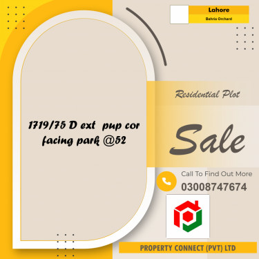 Residential Plot for Sale in Bahria Orchard, Lahore - (BP-347146)