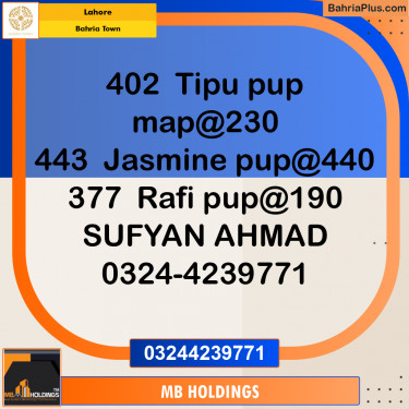 Residential Plot for Sale in Bahria Town, Lahore - (BP-347599)