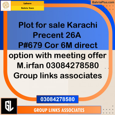 Residential Plot for Sale in Bahria Town, Lahore - (BP-347613)