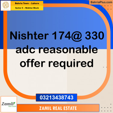 1 Kanal Residential Plot for Sale in Sector E - Nishtar Block -  Bahria Town, Lahore - (BP-348096)