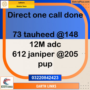 Residential Plot for Sale in Bahria Town, Lahore - (BP-348298)