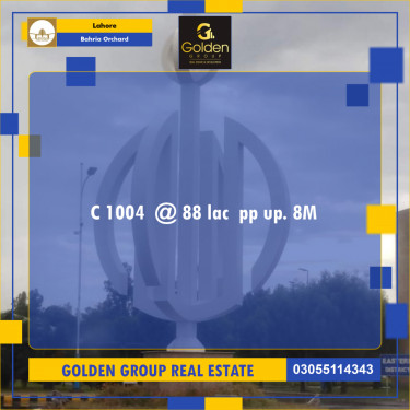 8 Marla Residential Plot for Sale in Bahria Orchard, Lahore - (BP-348465)