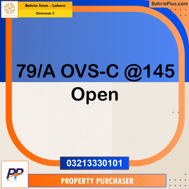 10 Marla Residential Plot for Sale in Overseas C -  Bahria Town, Lahore - (BP-348483)