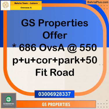 24 Marla Residential Plot for Sale in Overseas A -  Bahria Town, Lahore - (BP-348850)