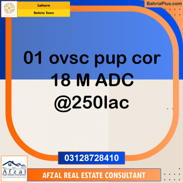 Residential Plot for Sale in Bahria Town, Lahore - (BP-348880)