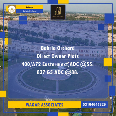 Residential Plot for Sale in Bahria Orchard, Lahore - (BP-348893)