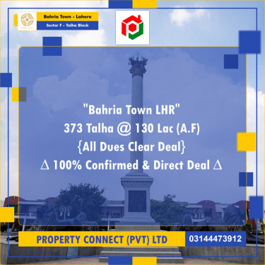 10 Marla Residential Plot for Sale in Sector F - Talha Block -  Bahria Town, Lahore - (BP-348973)