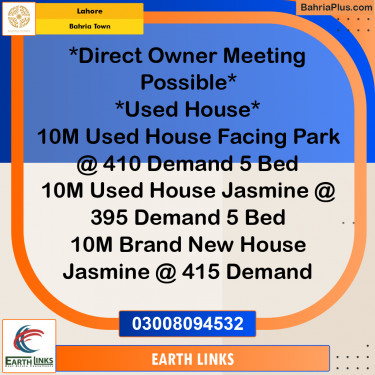 10 Marla Residential Plot for Sale in Bahria Town, Lahore - (BP-349059)