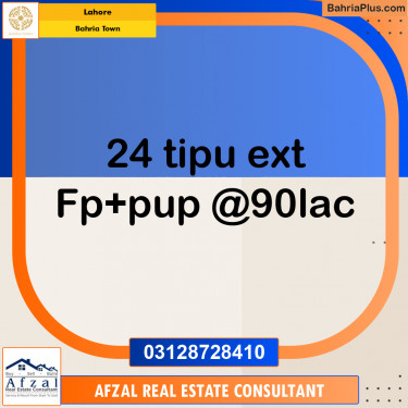 Residential Plot for Sale in Bahria Town, Lahore - (BP-349376)