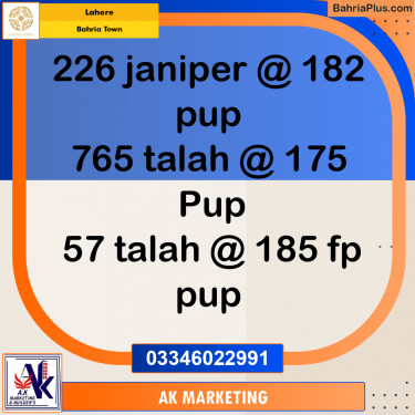 10 Marla Residential Plot for Sale in Bahria Town, Lahore - (BP-349473)