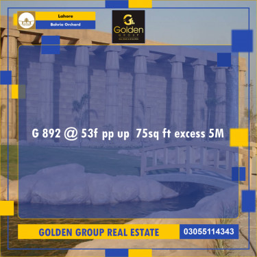 5 Marla Residential Plot for Sale in Bahria Orchard, Lahore - (BP-349726)
