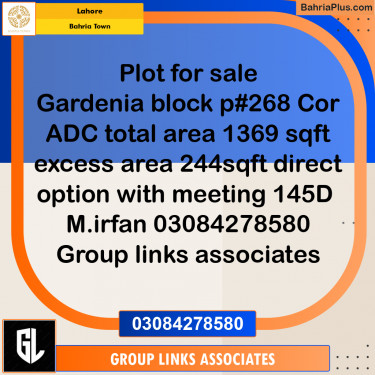 Residential Plot for Sale in Bahria Town, Lahore - (BP-349756)