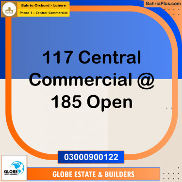 5 Marla Residential Plot for Sale in Phase 1 - Central Commercial -  Bahria Orchard, Lahore - (BP-349856)