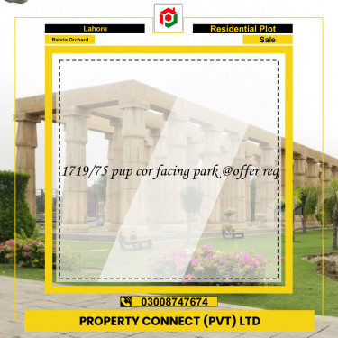 Residential Plot for Sale in Bahria Orchard, Lahore - (BP-350303)
