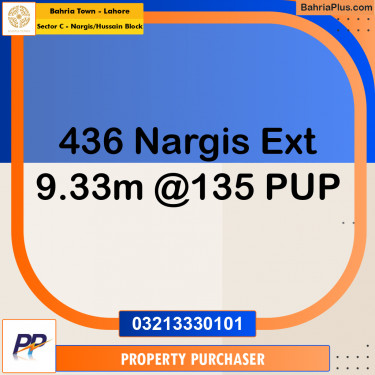 10 Marla Residential Plot for Sale in Sector C - Nargis/Hussain Block -  Bahria Town, Lahore - (BP-352057)