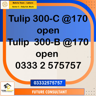 10 Marla Residential Plot for Sale in Sector C - Tulip Ext. Block -  Bahria Town, Lahore - (BP-352807)