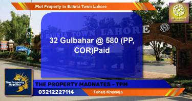 Residential Plot for Sale in Bahria Town, Lahore - (BP-35301)