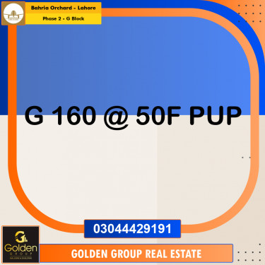 5 Marla Residential Plot for Sale in Phase 2 - G Block -  Bahria Orchard, Lahore - (BP-353284)
