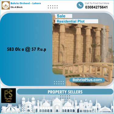 5 Marla Residential Plot for Sale in OLC-A Block -  Bahria Orchard, Lahore - (BP-354426)