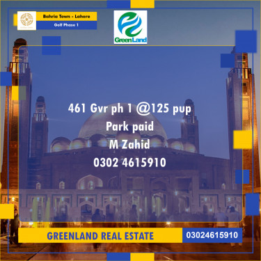 10 Marla Residential Plot for Sale in Golf Phase 1 -  Bahria Town, Lahore - (BP-354650)