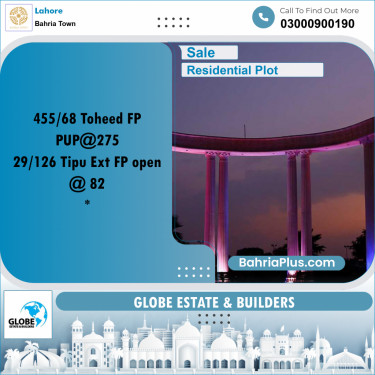 Residential Plot for Sale in Bahria Town, Lahore - (BP-354924)