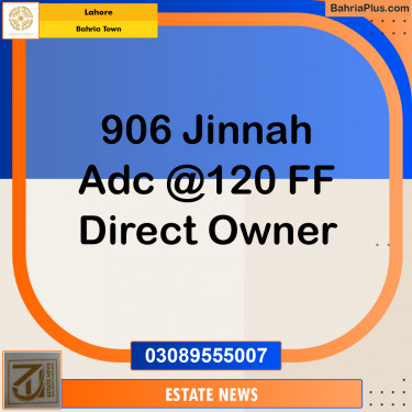 Residential Plot for Sale in Bahria Town, Lahore - (BP-355178)