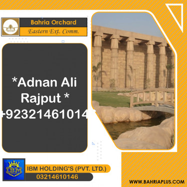 5 Marla Residential Plot for Sale in Phase 1 - Eastern Ext. Commercial -  Bahria Orchard, Lahore - (BP-355261)