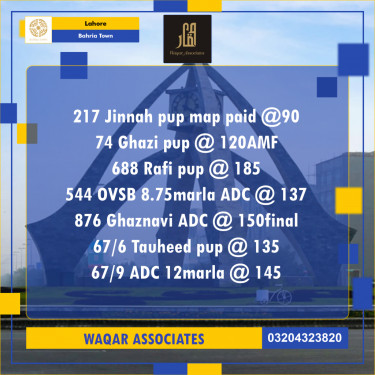 10 Marla Residential Plot for Sale in Bahria Town, Lahore - (BP-355432)