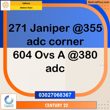 Residential Plot for Sale in Bahria Town, Lahore - (BP-356016)