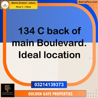 8 Marla Residential Plot for Sale in Phase 2 - C Block -  Bahria Orchard, Lahore - (BP-356109)