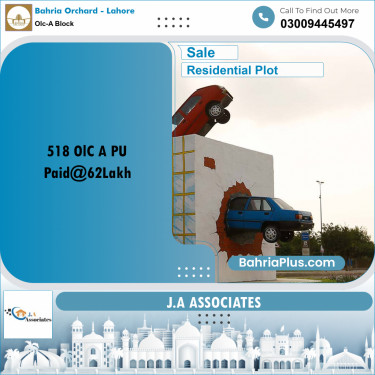 5 Marla Residential Plot for Sale in OLC-A Block -  Bahria Orchard, Lahore - (BP-356489)
