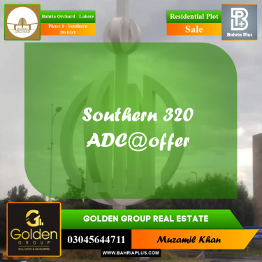 10 Marla Residential Plot for Sale in Phase 1 - Southern District -  Bahria Orchard, Lahore - (BP-357369)