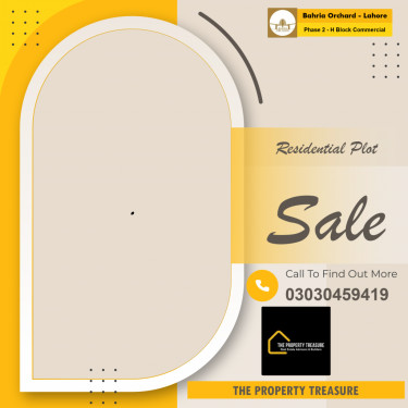 Residential Plot for Sale in Phase 2 - H Block Commercial -  Bahria Orchard, Lahore - (BP-357930)