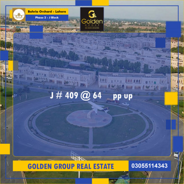 8 Marla Residential Plot for Sale in Phase 2 - J Block -  Bahria Orchard, Lahore - (BP-358586)