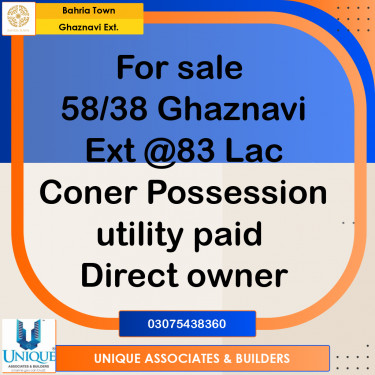 5 Marla Residential Plot for Sale in Sector F - Ghaznavi Ext. Block -  Bahria Town, Lahore - (BP-358612)